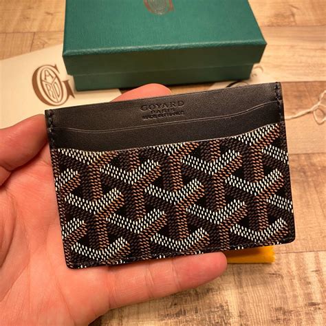 goyard card case prices|goyard saint sulpice card wallet.